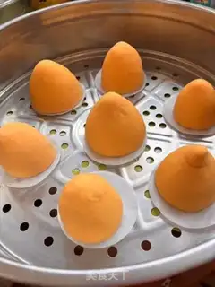 Make Pumpkin buns step 3