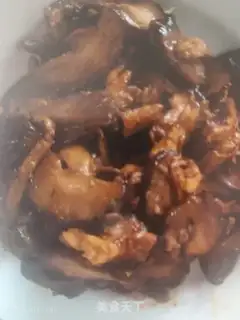 Make Mushroom fried meat step 7