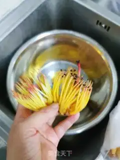 Make Wood cotton sauce step 1