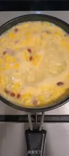 Make Bourbon egg soup step 4