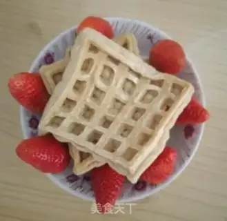 Make Smiley waffles step 14