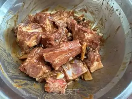 Make Dry stench ribs step 1