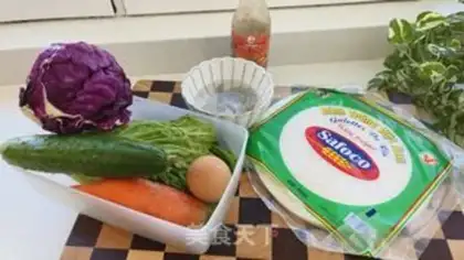 Make Viet Nam Spring Roll step 0