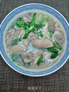 Make Piggy soup in the rice step 15