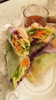 Make Viet Nam Spring Roll step 10