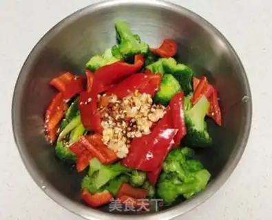 Make Cream pepper with broccoli step 7