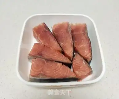 Make Steamed salmon step 1