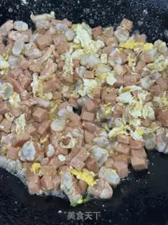Make Lunch prawn veggie rice step 6