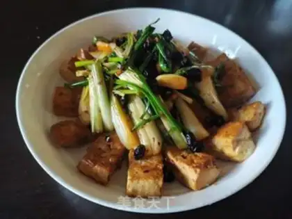 Make Scrambled old tofu step 6