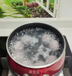 Make Potato black sesame soup step 2