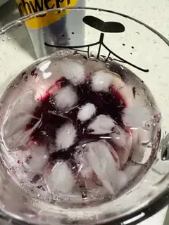 Make The air fryer makes blueberry jam step 5