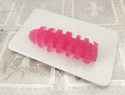 Make Creative corn leather step 9