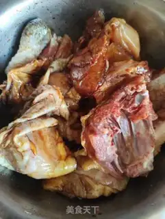 Make Scramble chicken step 3