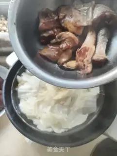 Make Scramble chicken step 4