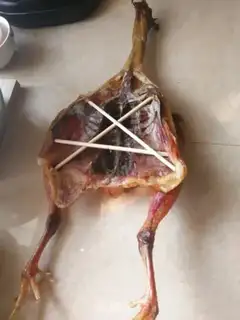 Make A chicken with a yellow wind step 15