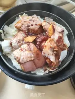 Make Scramble chicken step 5