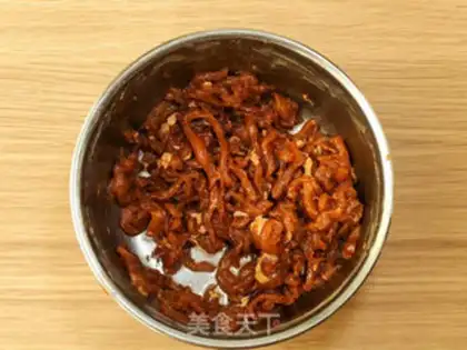 Make Garlic fried meat step 1