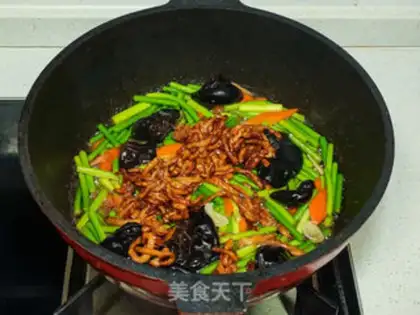 Make Garlic fried meat step 6