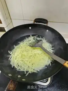 Make Clear the potatoes step 0