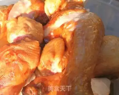 Make Charcoal chicken from the watt step 1