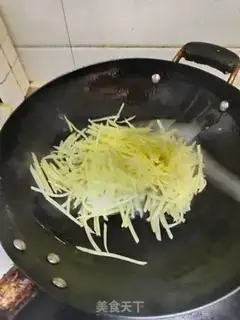 Make Clear the potatoes step 2