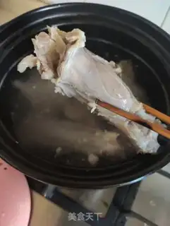 Make Mongol roasted lamb calf step 0