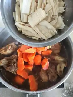 Make Carrots and chickens step 7