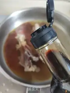 Make Mongol roasted lamb calf step 4