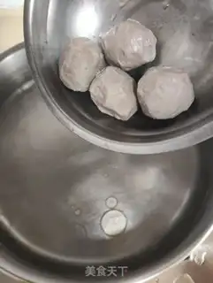 Make Burgered egg beefball soup step 2