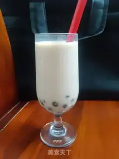 Make Pearl milk tea step 7