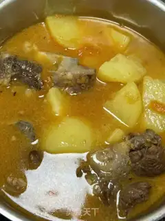 Make Tomato potato tailbone soup step 13