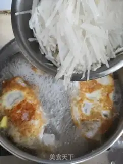 Make Fried egg radish soup step 4