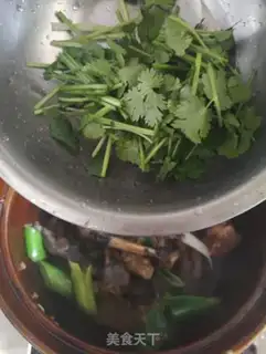 Make Sea cucumber chicken step 6