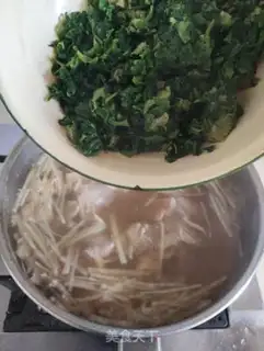 Make radish spinach meatloaf step 5
