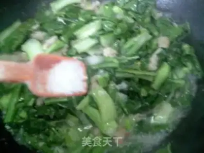 Make Pork-screwed oil-scrambling step 7