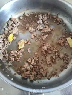 Make Lotus fried meat step 3