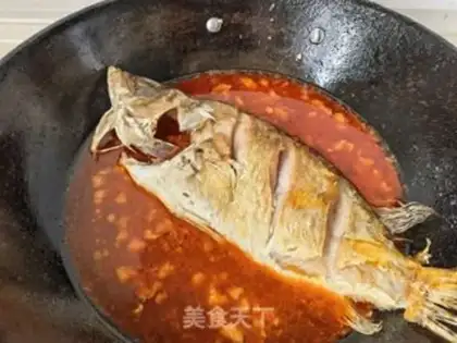 Make Red-fried sturgeon step 7