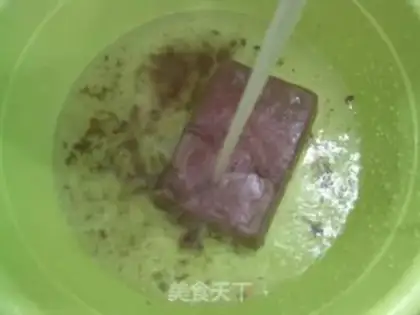 Make A duck with beans step 2