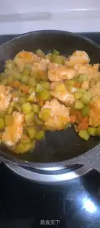 Make cucumber shrimp step 7