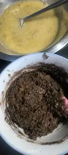Make Banana cocoa cake step 2