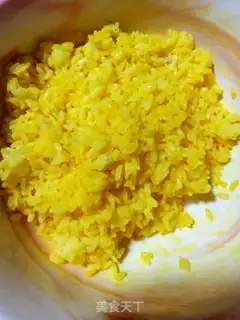 Make Gold egg fried rice step 0