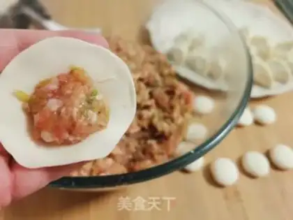 Make Pork radish dumplings step 10