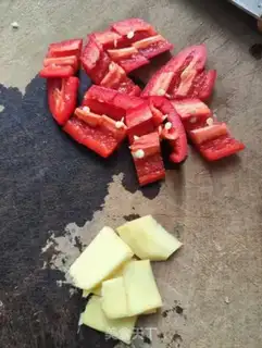Make Ginger onions step 1