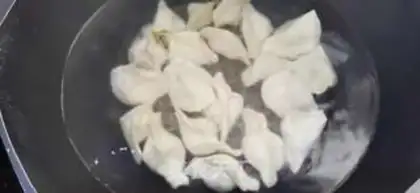 Make Pork radish dumplings step 12