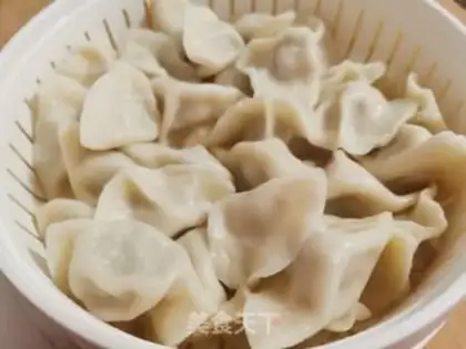 Make Pork radish dumplings step 13