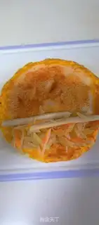 Make Carrot potato burrito step 5