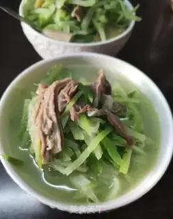 Make Blue radish and lamb soup step 4