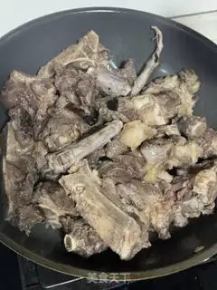 Make Red-burned cow tail bone step 5
