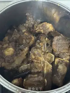 Make Red-burned cow tail bone step 7