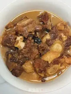 Make Red-burned cow tail bone step 10